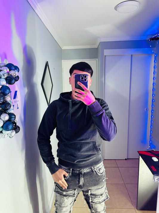 Poleron canguro! 340Gr • “Desgastado” 🖤