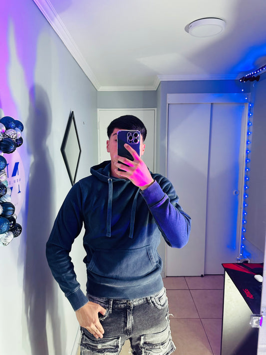 Poleron canguro! 340Gr • “Desgastado” 💙